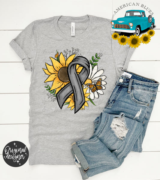 Brain Cancer Awareness- Sunflowers & Daisies