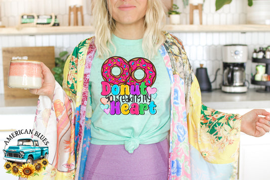 Donut go breaking my heart | American Blues Designs