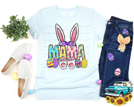 Mama Bunny digital design | American Blues Designs