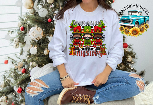 Nuts about Christmas digital design | American Blues Designs