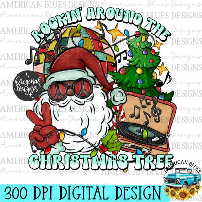 Rockin' Around the Christmas Tree | American Blues Designs