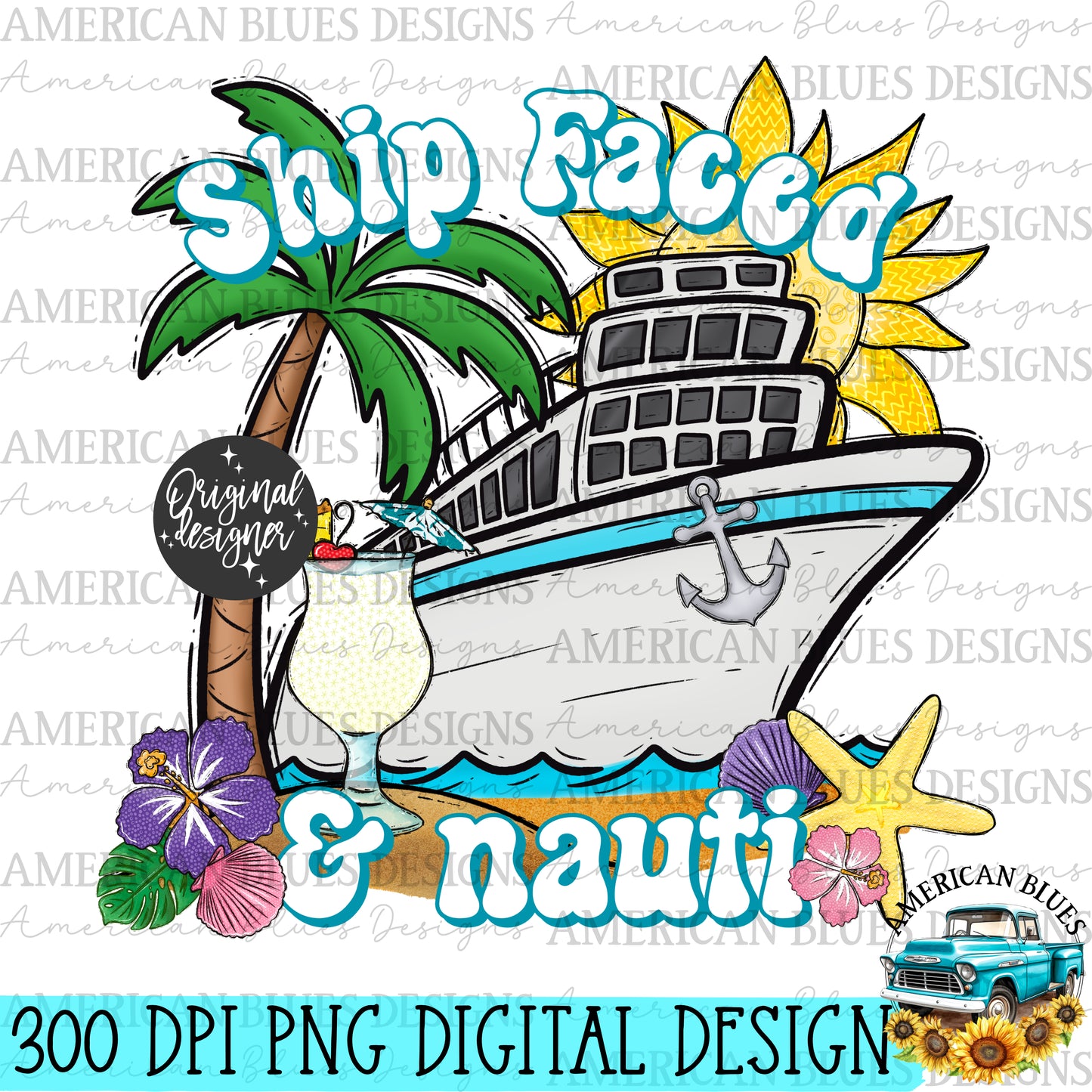Ship faced & Nauti