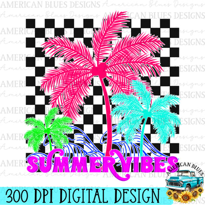 Summer Vibes Digital Design | American Blues Design