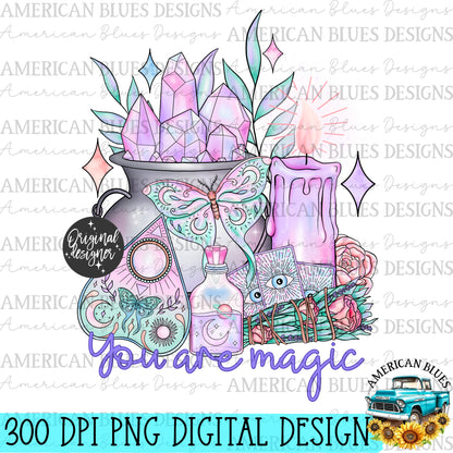 You are magic digital design | American Blues Designs 