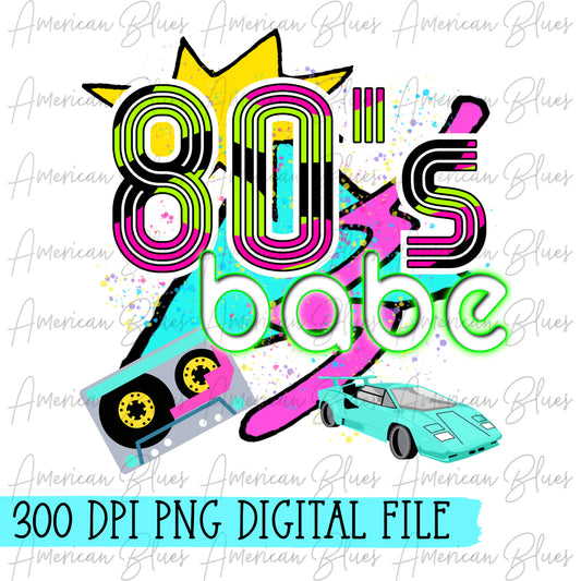 80's babe DIGITAL