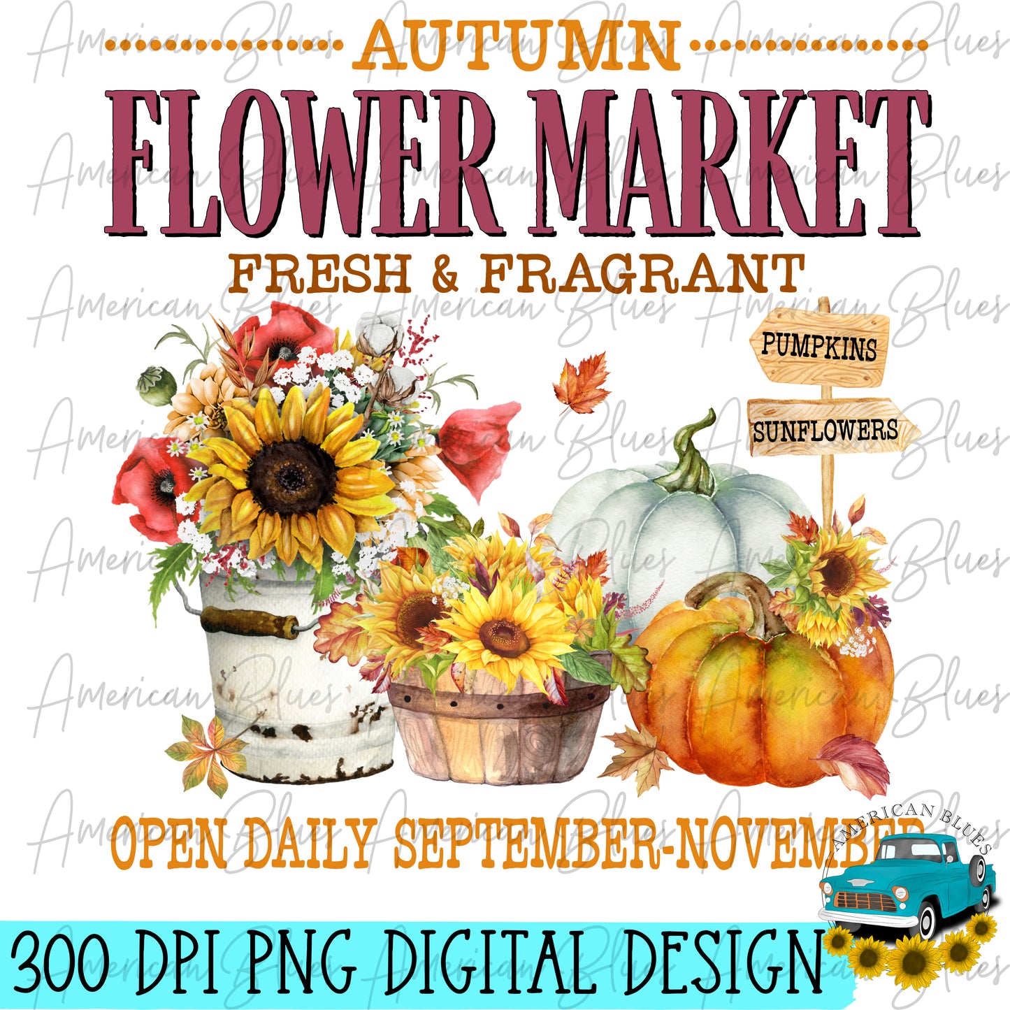 Autumn Flower Market