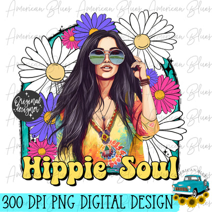 Hippie Soul- dark brown hair