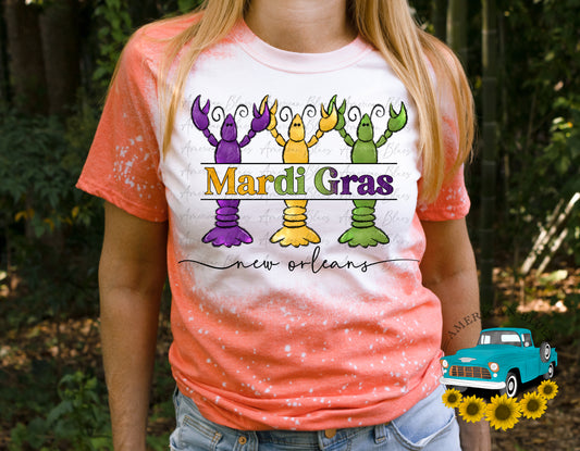Mardi Gras- New Orleans crawfish