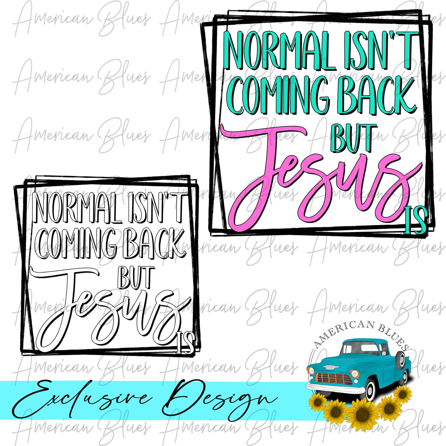 Normal isn't coming back but Jesus is