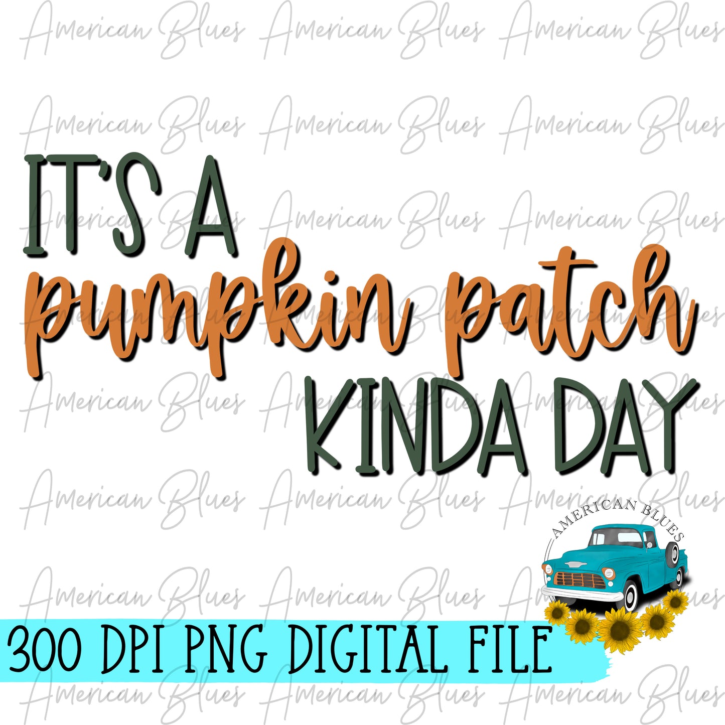 It's a pumpkin patch kinda day