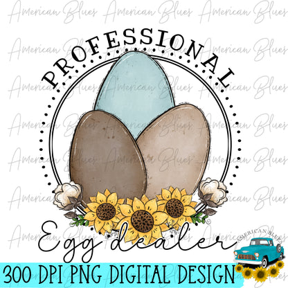 Professional Egg Dealer- three eggs