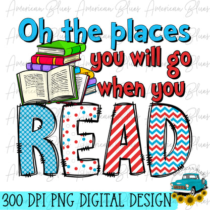 Oh the places you will go when you read- version1