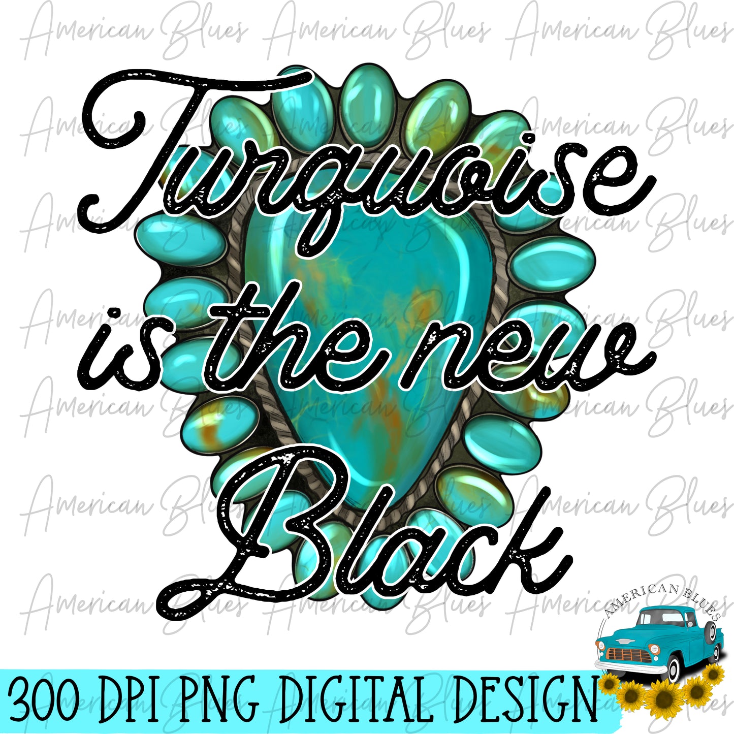 Turquoise is the new Black