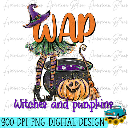 WAP- Witches and pumpkins