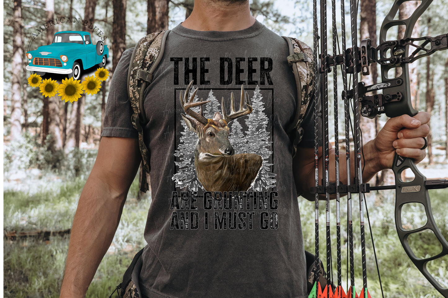 The deer are grunting and I must go- Whitetail